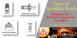 Types of Sprinkler Heads